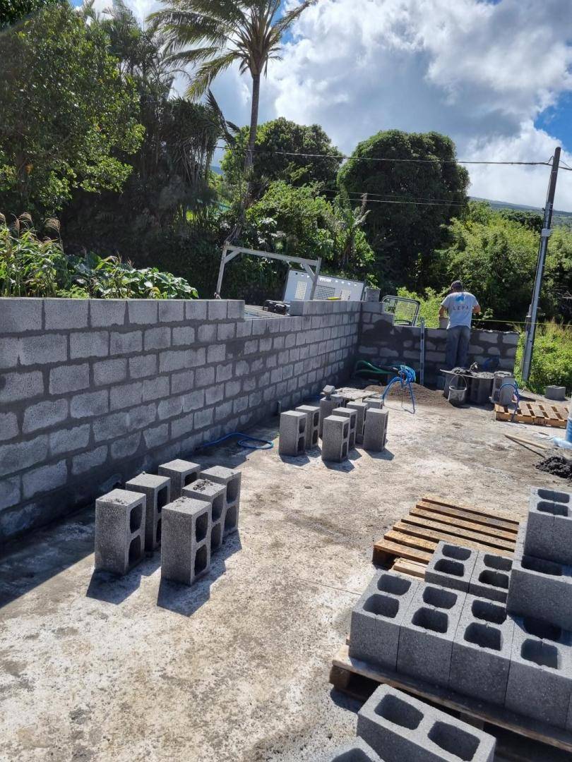 Travaux de maçonnerie à Saint-Joseph